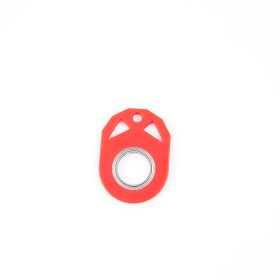 Creative Fidget Spinner Toy Keychain Hand Spinner Anti-Anxiety Toy Relieves Stress Finger Spinner Keychain Bottle Opener Kids Toy (Option: Red-17mm-1PC)